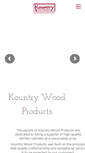 Mobile Screenshot of kountrywood.com